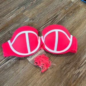 VS Pink Strapless Top